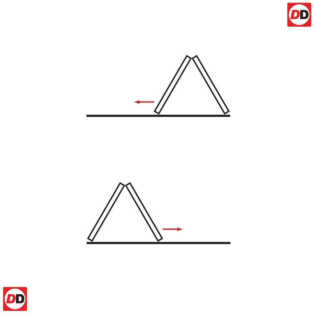 Two Folding Doors & Frame Kit - Arnhem 2 Panel Grey Primed 2+0 - Unfinished 3 Two Folding Doors & Frame Kit - Arnhem 2 Panel Grey Primed 2+0 - Unfinished - Image 3