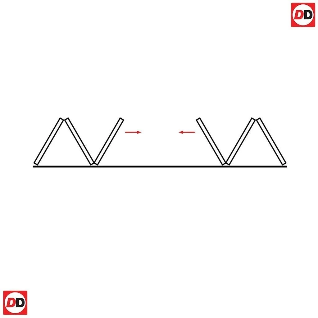 Six Folding Doors & Frame Kit - Edmonton Light Grey 3+3 - Prefinished 3 Six Folding Doors & Frame Kit - Edmonton Light Grey 3+3 - Prefinished - Image 3