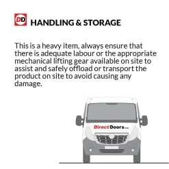 Five Folding Doors & Frame Kit - DX30's 3+2 Folding Panel Door - White Primed -LPD Door 03 aaa2 directdoors storage thrufold145863