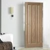 Internal Door And Frame Kit - Kilburn 3 Panel Oak Internal Door