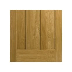 1930's Oak Internal Door - Frosted Glass -LPD Door 1930 oak door solid glazed unglazed lpd bot1