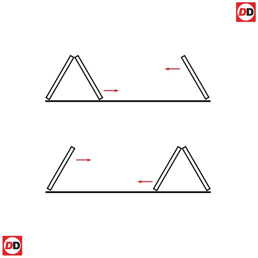 Three Folding Doors & Frame Kit - Coventry Contemporary Panel Oak 2+1 - Unfinished 3 Three Folding Doors & Frame Kit - Coventry Contemporary Panel Oak 2+1 - Unfinished - Image 3