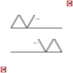 Three Folding Doors & Frame Kit - Tribeca 3 Pane Black Primed 3+0 - Clear Glass 12 Three Folding Doors & Frame Kit - Tribeca 3 Pane Black Primed 3+0 - Clear Glass -LPD Door 3 0 diagram thrufold40 interior design 20caaf54 973d 4867 a772 e76069011528