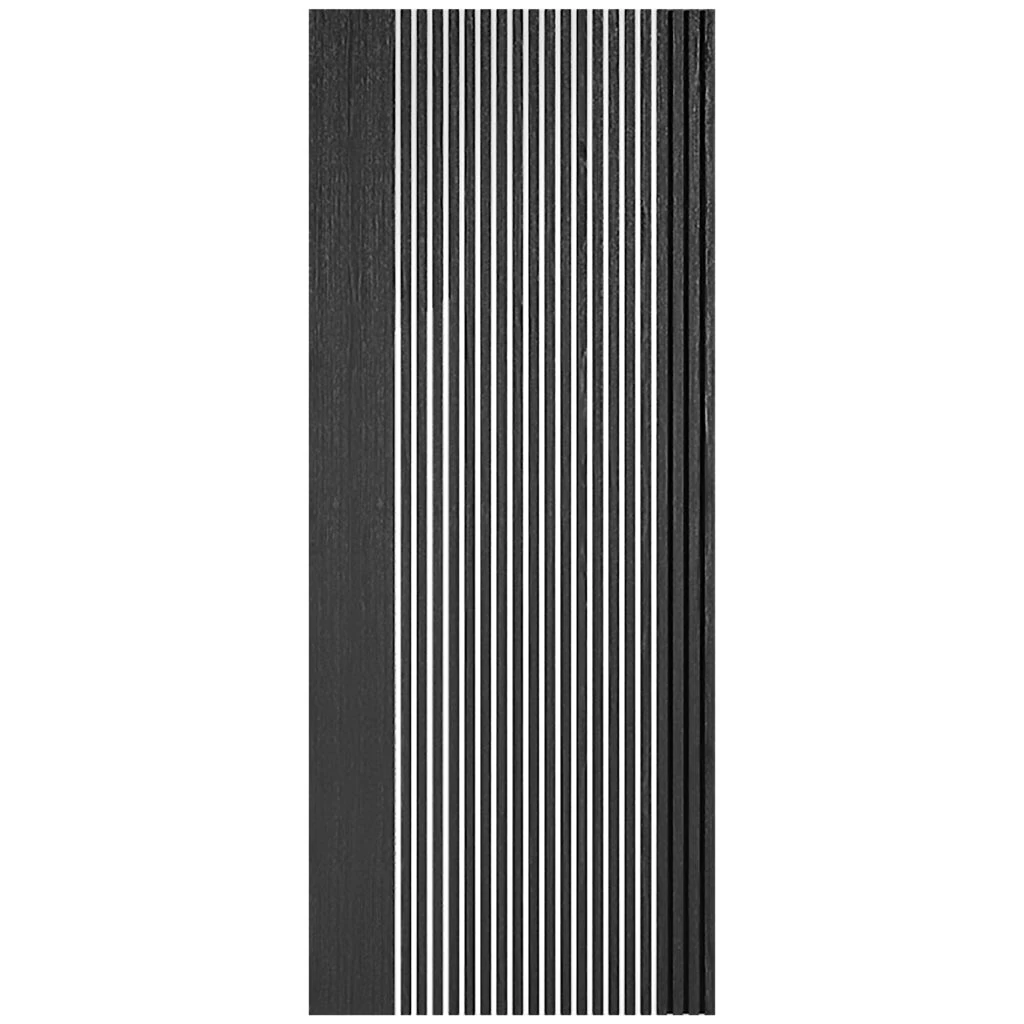 Melbourne Ash Grey Internal Door - Clear Glass - Prefinished 2 Melbourne Ash Grey Internal Door - Clear Glass - Prefinished - Image 2