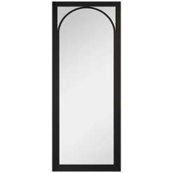 Melrose Black Internal Door - Clear Glass - Prefinished 6 Melrose Black Internal Door - Clear Glass - Prefinished -LPD Door Black Melrose Clear Glazed