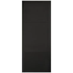 Sutton Panel Black Internal Door - Prefinished -LPD Door Black Sutton