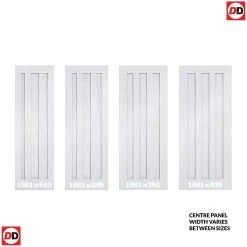 Idaho Panel Internal Door Pair - White Primed 8 Idaho Panel Internal Door Pair - White Primed -LPD Door FINAL DOOR BOARD FOR ALL