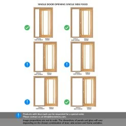 ThruEasi Oak Room Divider - Lincoln 3 Pane Unfinished Door With Full Glass Side -LPD Door Lincoln oak unfinished door lpd directdoors OLING33 THRT 1 1 301 GLA 5e2a99f2 3e7e 4ee3 9cd0 427205500a5d