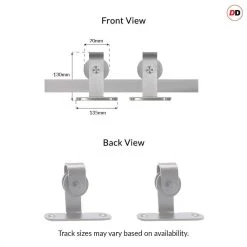 Top Mounted Stainless Steel Sliding Track & Double Door - DX 60's Nostalgia Oak Panel Doors - Unfinished 9 Top Mounted Stainless Steel Sliding Track & Double Door - DX 60's Nostalgia Oak Panel Doors - Unfinished -LPD Door Top Mounted Doors SS Tracks Directdoors modern door design 95cec214 b3f4 4f0c b335 a742dce71c2f