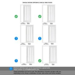 ThruEasi White Room Divider - Utah 3 Pane Clear Glass Primed Door With Full Glass Side -LPD Door Utah clear glass white primed door lpd directdoors WFUTAH33 THRT 1 1 301 GLA 0d9c2b8a 0fbd 4d19 8628 b0fa0353d0bc