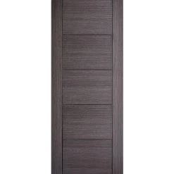 Saturn Tubular Stainless Steel Sliding Track & Vancouver Flush Ash Grey Double Door - Prefinished -LPD Door Vancouver flush ash grey door 14ebcf9a 8ccb 4fe1 a3f6 88e18fccaf70