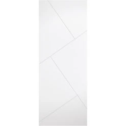 Single Sliding Door & Wall Track - Dover Flush Door - White Primed -LPD Door White Dover 4b237b9f 2d7c 4db7 afc4 a89bb28418ad
