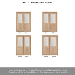 ThruEasi Room Divider - Belize Oak Silkscreen Etched Glass Prefinished Door With Single Side -LPD Door belize door interior door design directdoors 1