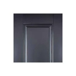 Five Folding Doors & Frame Kit - Arnhem 2 Panel Black Primed 3+2 - Unfinished -LPD Door black arnhem top9