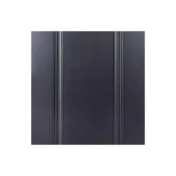 Pass-Easi Two Sliding Doors And Frame Kit - Eindhoven 1 Panel Black Primed Door - Unfinished -LPD Door black eindhoven mid