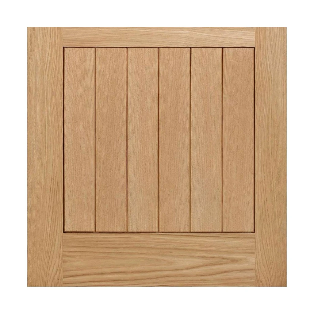 Cottage 6 Pane Oak Double Door And Frame Set - Clear Double Glazing 6 Cottage 6 Pane Oak Double Door And Frame Set - Clear Double Glazing - Image 6