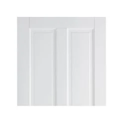 Canterbury 4 Panel DSN Shaker Internal Door - White Primed -LPD Door canterbury 4p door white modern contemporary top
