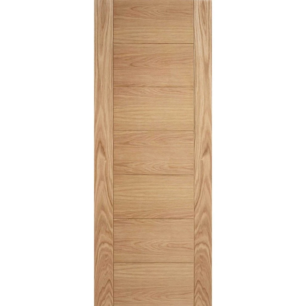 Internal Door And Frame Kit - Carini 7 Panel Oak Flush Internal Door 2 Internal Door And Frame Kit - Carini 7 Panel Oak Flush Internal Door - Image 2