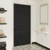 Chelsea 4 Panel Black Primed Internal Door