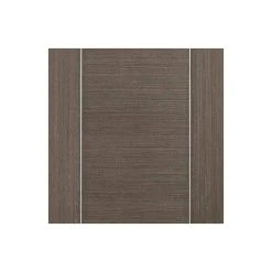 Pass-Easi Three Sliding Doors And Frame Kit - Alcaraz Chocolate Grey Door - Prefinished -LPD Door chocolate grey alcaraz mid2