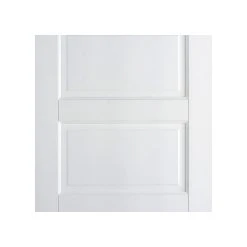 Contemporary 4 Panel Internal Door - White Primed -LPD Door contemporary 4p door white panel lpd mid