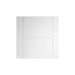 Vancouver Flush Internal Door - White Primed -LPD Door contemporary flush door internal vancouver lpd top