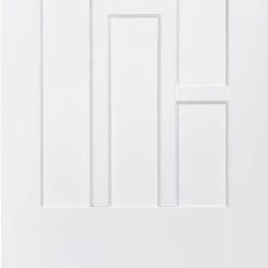 Three Folding Doors & Frame Kit - Coventry 3+0 Folding Panel Door - White Primed 17 Three Folding Doors & Frame Kit - Coventry 3+0 Folding Panel Door - White Primed -LPD Door coventry door white elegant modern lpd directdoors bot14