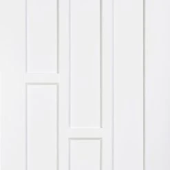 Three Folding Doors & Frame Kit - Coventry 3+0 Folding Panel Door - White Primed 16 Three Folding Doors & Frame Kit - Coventry 3+0 Folding Panel Door - White Primed -LPD Door coventry door white elegant modern lpd directdoors mid14