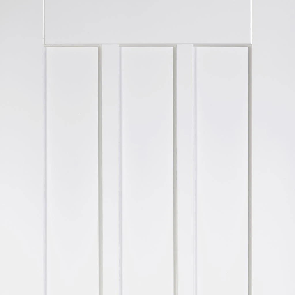 Coventry Style Panel Evokit Pocket Fire Door - 30 Minute Fire Rated - White Primed 3 Coventry Style Panel Evokit Pocket Fire Door - 30 Minute Fire Rated - White Primed - Image 3