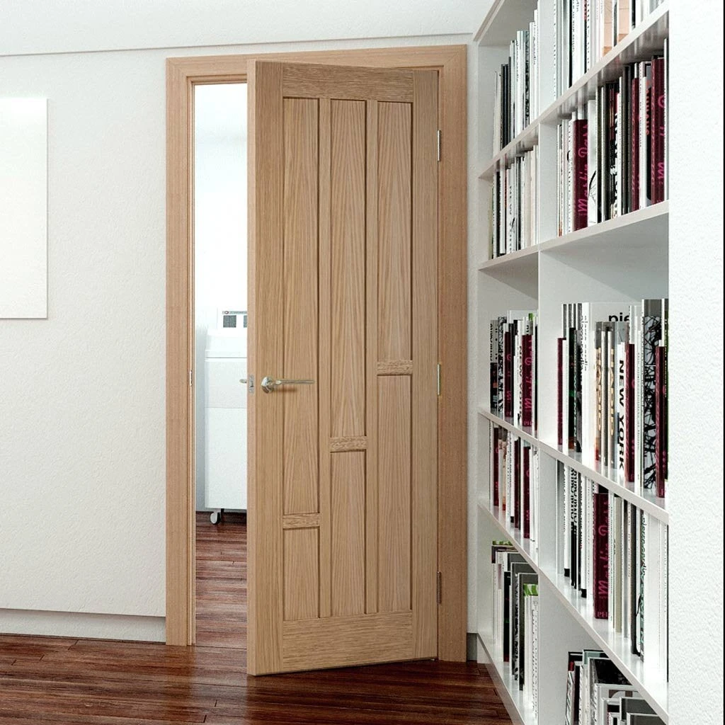 Bespoke Coventry Contemporary Oak Panel Internal Door 1 Bespoke Coventry Contemporary Oak Panel Internal Door