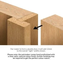 Reims Diamond 5 Panel Oak Internal Door Pair - Prefinished 8 Reims Diamond 5 Panel Oak Internal Door Pair - Prefinished -LPD Door directdoors pairmaker oak prefinished d4c4a0f2 0157 4cbb b70a 23920cf41365