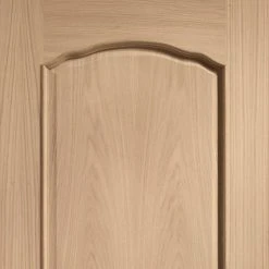 Louis Oak Internal Door - Raised Mouldings -LPD Door door with raised mouldings traditional oak louis top