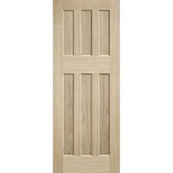DX 60's Nostalgia Oak Panel Internal Door Pair 11 DX 60's Nostalgia Oak Panel Internal Door Pair -LPD Door dx60 style period door oak lpd directdoors main2