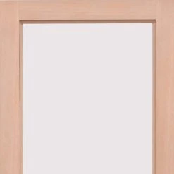 EXTERIOR Hemlock Full Pane Door Pair - Fit Your Own Glass -LPD Door external door hemlock 2xgg glazed lpd top2