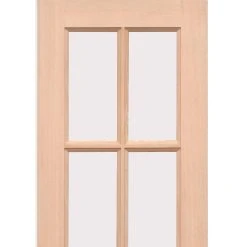 EXTERIOR Hemlock GTP 2 Panel Door Pair - Fit Your Own Glass -LPD Door french doors external lpd gtp 2p hemlock top