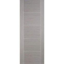 Five Folding Doors & Frame Kit - Vancouver Light Grey 3+2 - Prefinished -LPD Door grey door light grey vancouver 5p main22