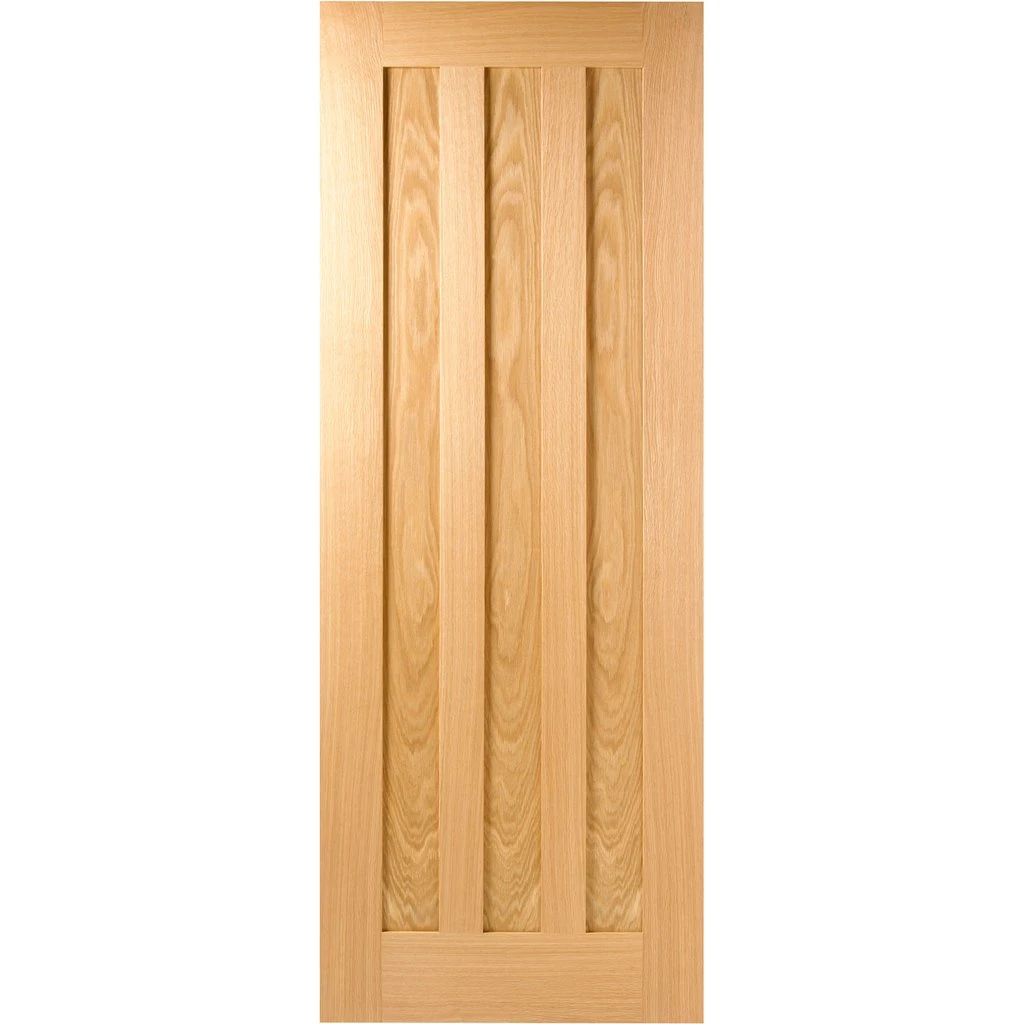 Internal Door And Frame Kit - Idaho Oak 3 Panel Internal Door 3 Internal Door And Frame Kit - Idaho Oak 3 Panel Internal Door - Image 3