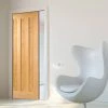 Idaho Oak 3 Panel Evokit Pocket Fire Door - 30 Minute Fire Rated - Prefinished