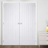 Mexicano Internal Door Pair - White Primed