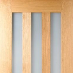 Bespoke Utah Oak Internal Door - Frosted Glass 10 Bespoke Utah Oak Internal Door - Frosted Glass -LPD Door internal oak folding door oak utah29