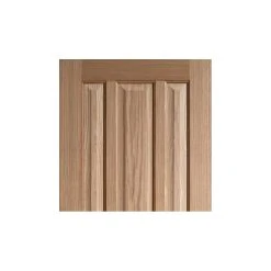 Internal Door And Frame Kit - Kilburn 3 Panel Oak Internal Door -LPD Door kilburn oak door 3 panel lpd top2