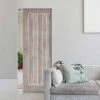Laminate Mexicano Light Grey Absolute Evokit Single Pocket Doors - Prefinished