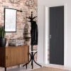 Laminate Montreal Black Single Evokit Pocket Door - Prefinished