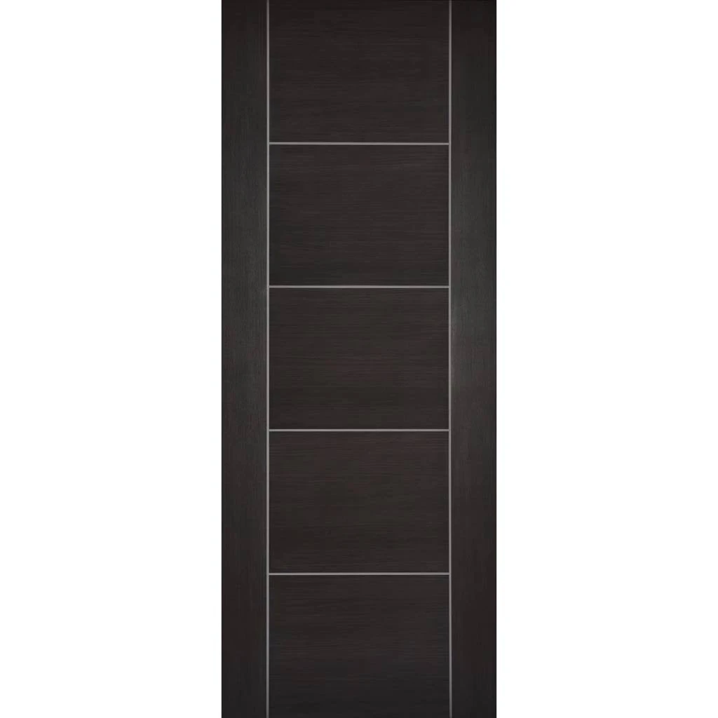 Laminate Vancouver Dark Grey Internal Door Pair - Prefinished 2 Laminate Vancouver Dark Grey Internal Door Pair - Prefinished - Image 2