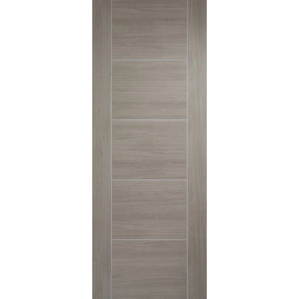 Laminate Vancouver Light Grey Internal Door Pair - Prefinished 2 Laminate Vancouver Light Grey Internal Door Pair - Prefinished - Image 2