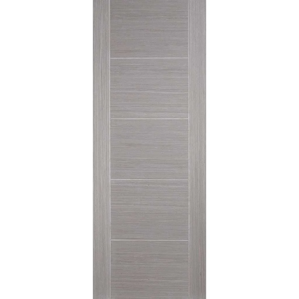 Bespoke Thruslide Surface Light Grey Vancouver Door - Sliding Door And Track Kit - Prefinished 6 Bespoke Thruslide Surface Light Grey Vancouver Door - Sliding Door And Track Kit - Prefinished - Image 6