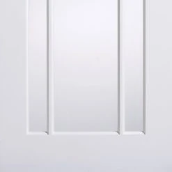 Lincoln 3 Pane Internal Door - Clear Glass - White Primed -LPD Door lincoln glazed door lpd folding door bot2