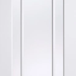 Lincoln 3 Pane Internal Door - Clear Glass - White Primed -LPD Door lincoln glazed door lpd folding door mid2