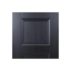 Amsterdam 3 Panel Black Primed Internal Door Pair -LPD Door lpd door amsterdam 3p black 72dpi rgb mid2