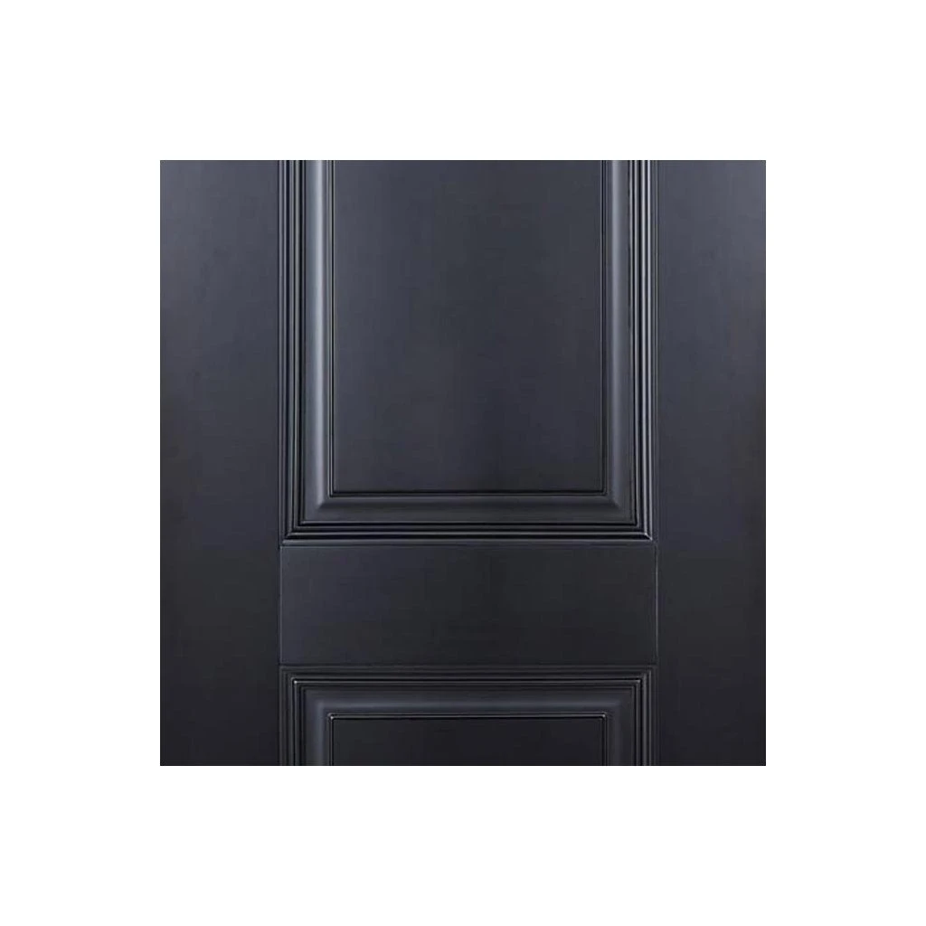 Arnhem 2 Panel Black Primed Internal Door 4 Arnhem 2 Panel Black Primed Internal Door - Image 4